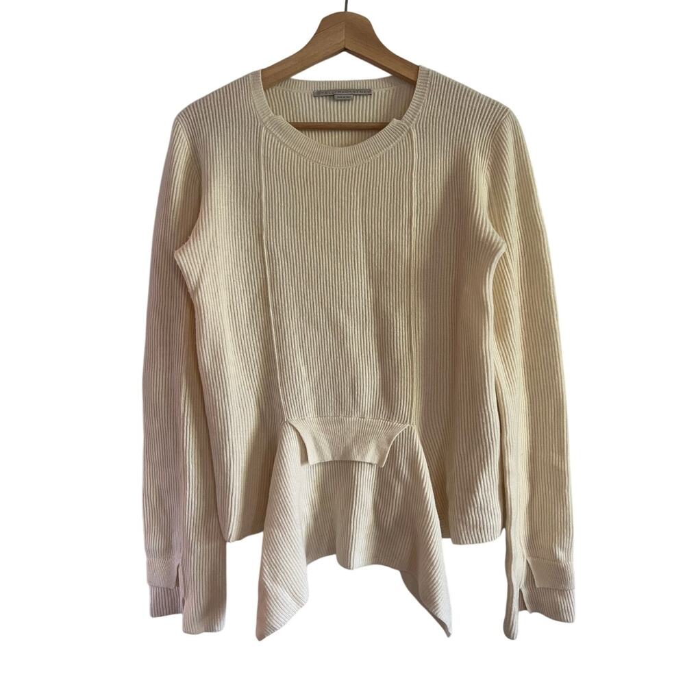 Stella McCartney Ribbed Cream Sweater